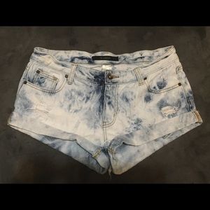 Tie-dye Billabong Jean shorts